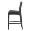 Rooney Leather/wood Counter Stool