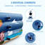 Piscine gonflable en plastique H 2 pi x L 8 pi x l 6 pi