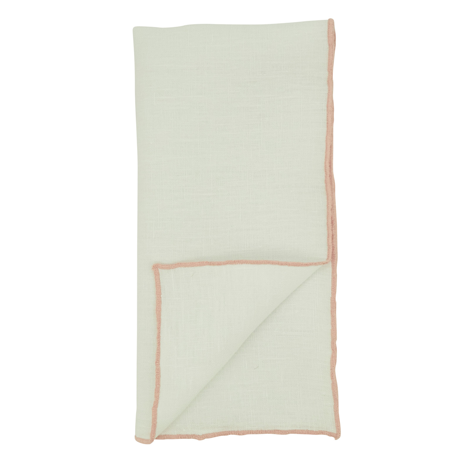 Dartmouth Reversible Linen Napkin, Pink
