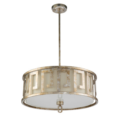 3 - Light Single Drum Pendant