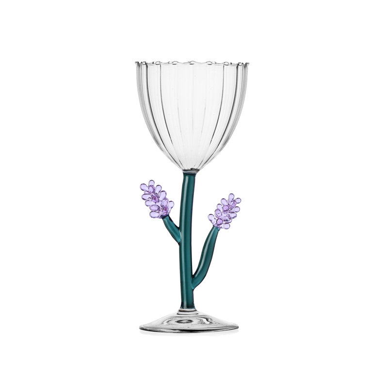 Botanica - Stemmed Glass Lavender 9.5 Oz