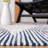 Janke Kilim Flat Weave Cotton Geometric Rug-1226997990