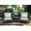 Davenport Outdoor Side Table w/ Bluestone Top