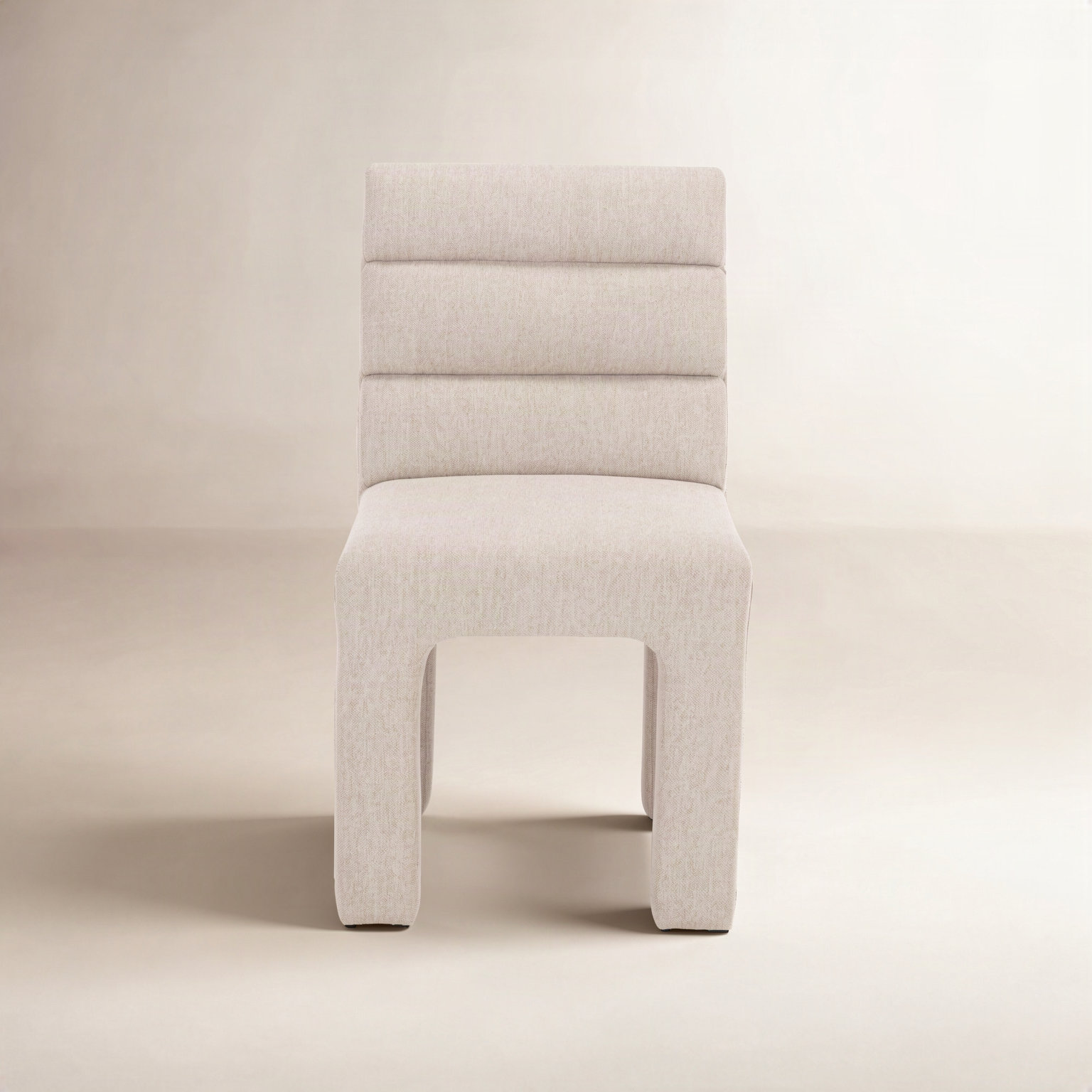 Shepha Dining Chair, Taupe Linen