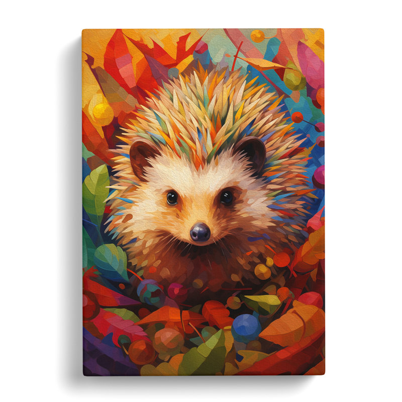 Hedgehog Orphism - No Frame Print, 50cm H x 35cm W x 3cm D