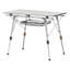 Couche de maille pliante en aluminium pour table de camping