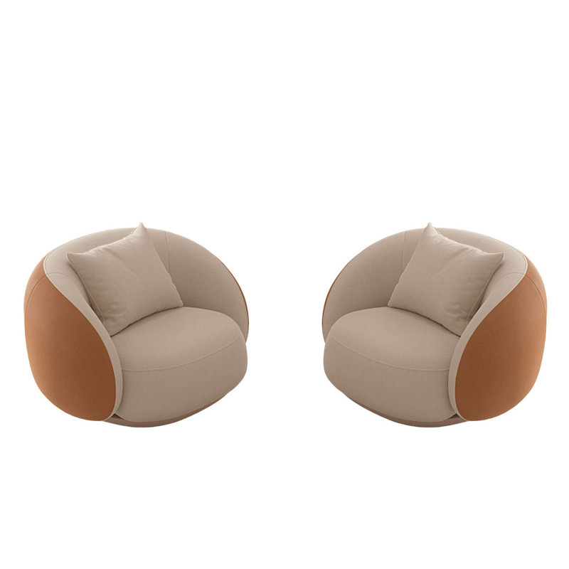 Ensemble de 2 fauteuils de salon Simple Beauty