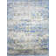 Handmade Silk and Wool Abstract Area Rug-2012000423