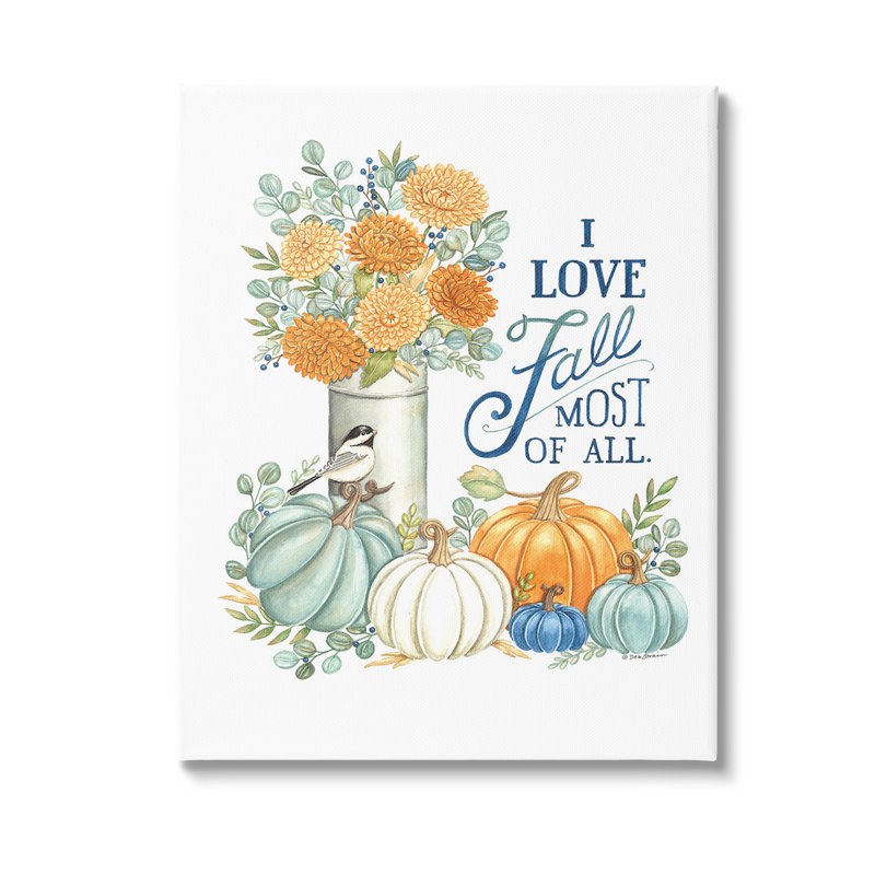 LoveFallStillLifeCanvesWallArtbyDebStrain, H 40 po x l 30 po
