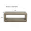 Table basse rectangulaire avec socle et tablette inférieure ouverte-1956156083