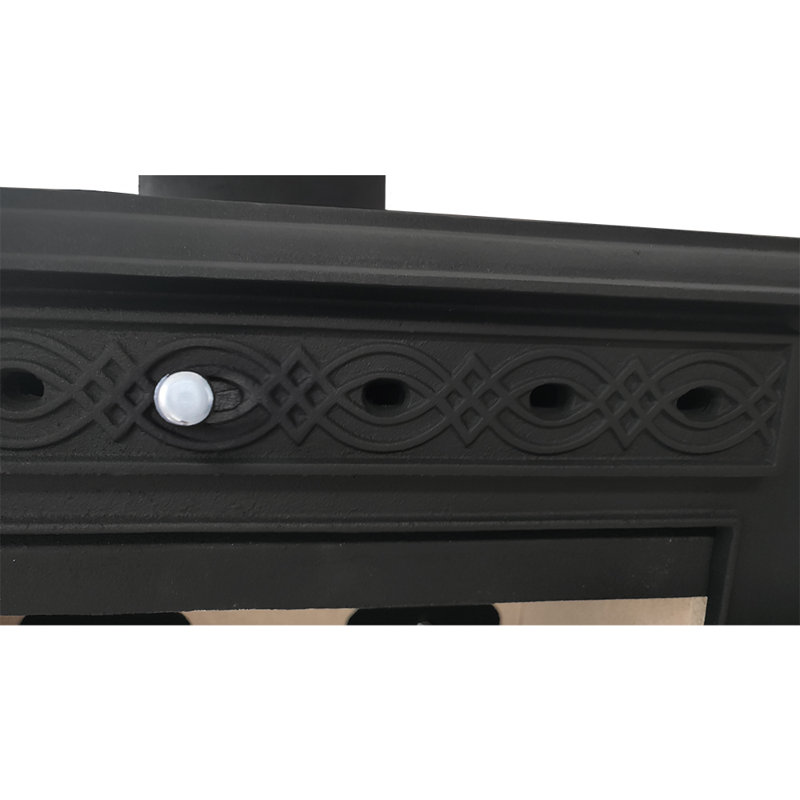 Taumsauk 10KW Multifuel Stove Cast Iron Log Wood Burner Fireplace
