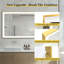 Throssell Aluminium Rectangle Wall Mirror-549304451