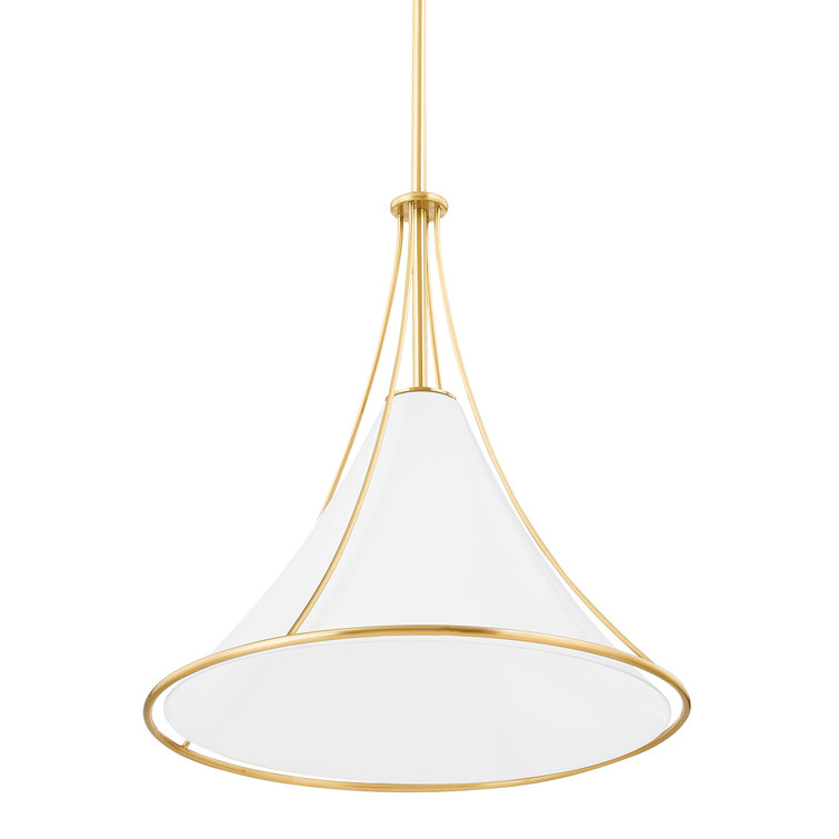 Swift Single Light Glass Steel Dimmable Pendant