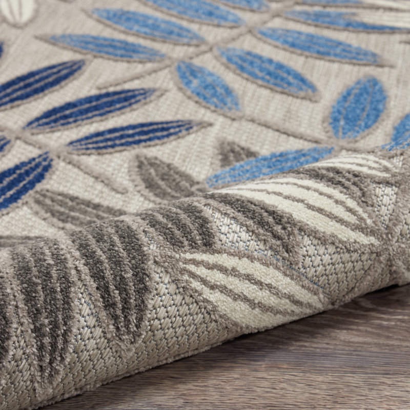 Tapis intérieur / extérieur Eaglin, Tapis de couloir 2 pi 3 po x 8 pi
