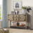 Alcimon Sideboard,Console Table with 2 Drawers and Cabinets,Buffet Server Cabinet-1666644634