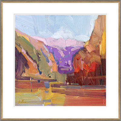 Red Rock Canyon Painting by Joseph Mota