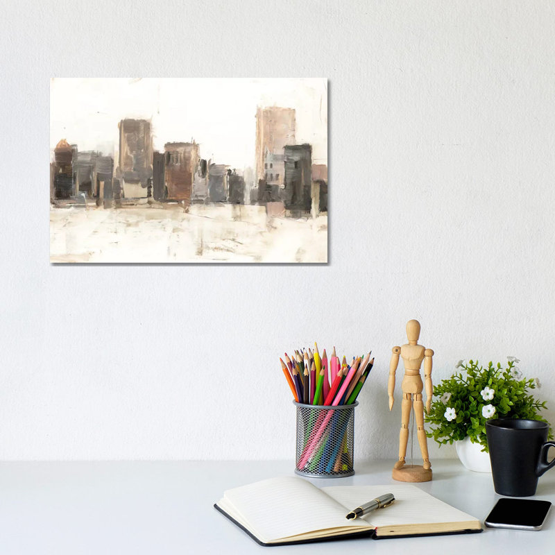City Vista I by Ethan Harper - Wrapped Canvas Gallery-Wrapped Canvas Giclée, 20.32 cm H x 30.48 cm W