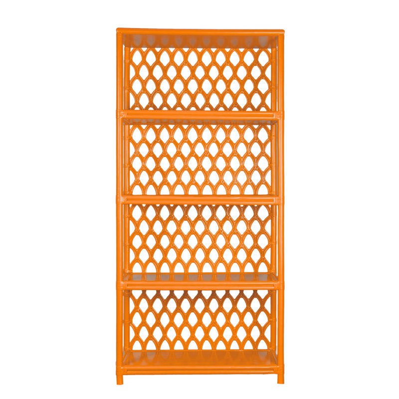Casablanca Bookcase, Citrus Orange