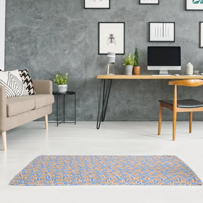 Chenille Toile Indoor Rug