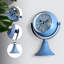 Analog Battery Tabletop Clock Blue