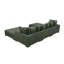 Canapé modulaire rembourré 5 pièces Blondun-222322486