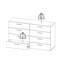 Diamone 8 Drawer 140Cm W Double Dresser-239391309