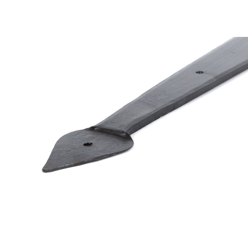Pair Door Hinges, 15.6cm H x 55.3cm W x 1.9cm D, External Beeswax