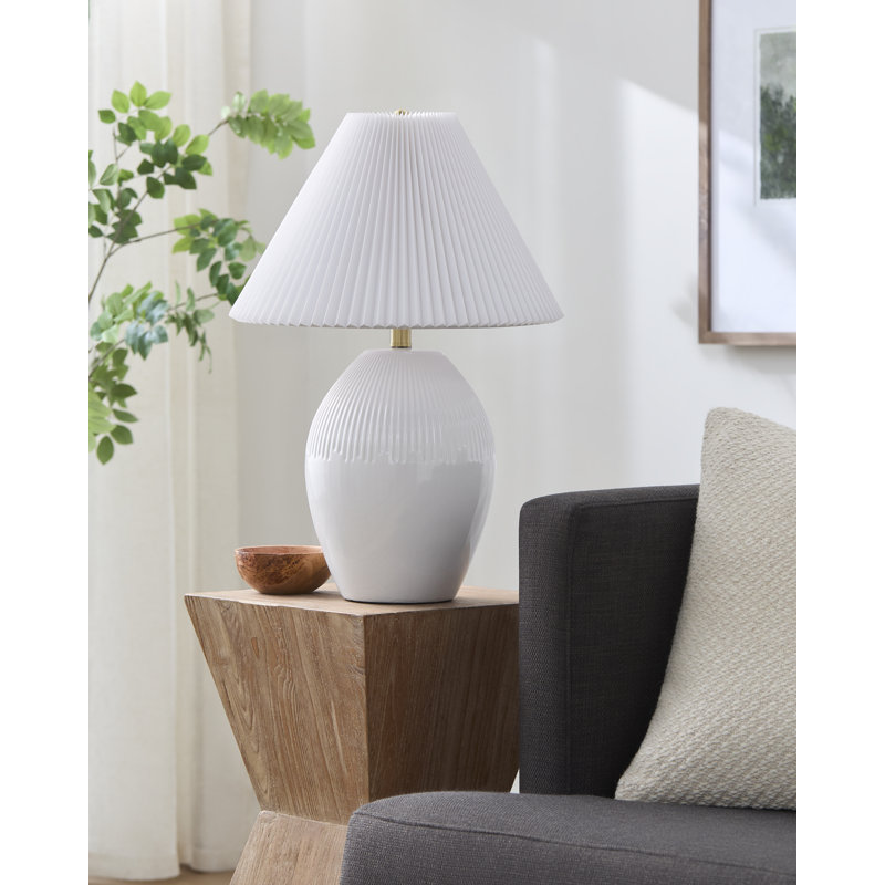 Stoltzmann Table Lamp, White