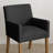 Kirjak 34" H Stain Resistant Linen Dining Armchair -1900402697