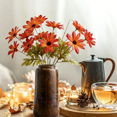 4 pièces de marguerites artificielles (ensemble de 4)