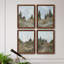 Ensemble de 4 reproductions d'art sur toile West-1203555883-1203555924