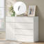 Solid Wood 100 cm W Chest of 5 Drawers-1243477325
