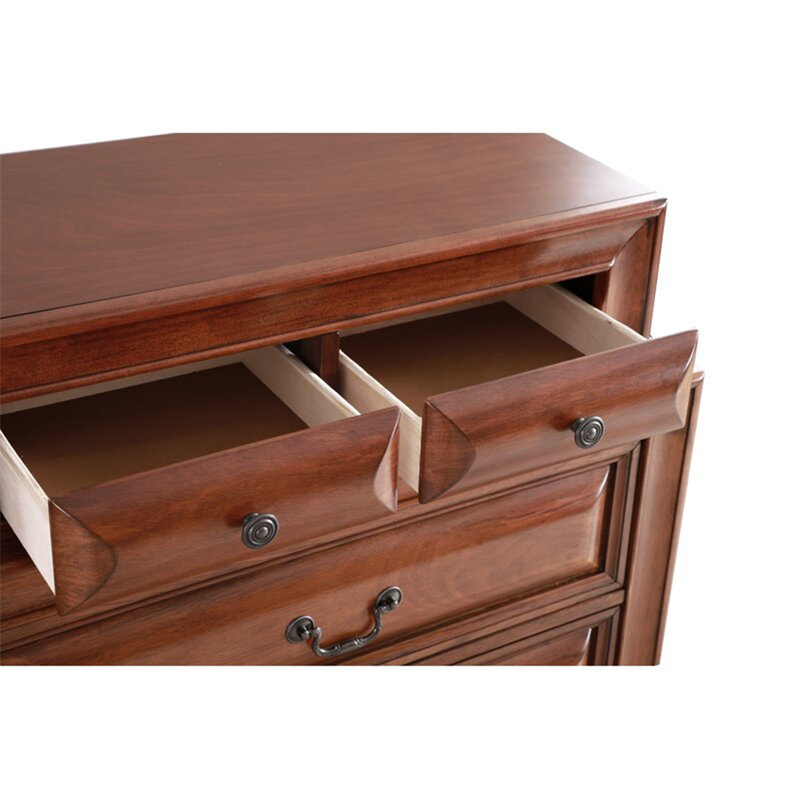 Charline 36'' W 6 - Drawer Dresser, Oak