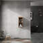 Armoire murale de salle de bain 12 po, portes à fermeture en douceur, conception flottante (emballage KD)-9403189