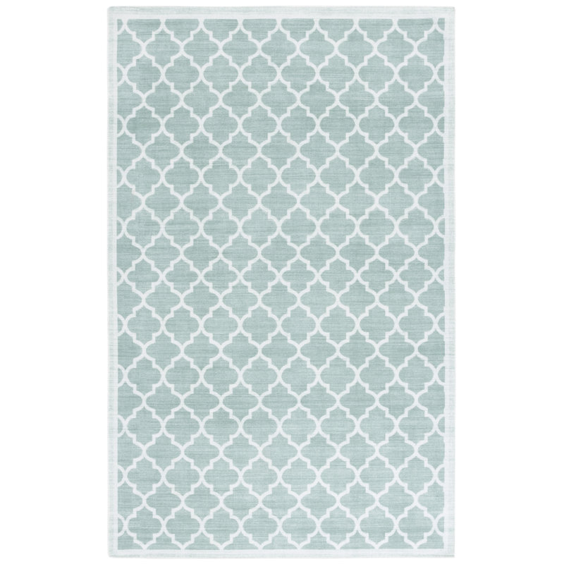 Alesya Machine Washable Performance Geometric Rug, Rectangle 8' x 10'