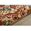 Tapis crème/cramoisi en laine Addie-25438048