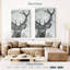 Portrait d'un cerf Brampt-108383330