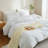 LIFETOWN Striped Duvet Cover Set,3 Pcs Breathable Durable 100% Washed Cotton Comforter Cover for All Seasons, Chic Linen Like Textured Bedding Set.-121605911-114652704