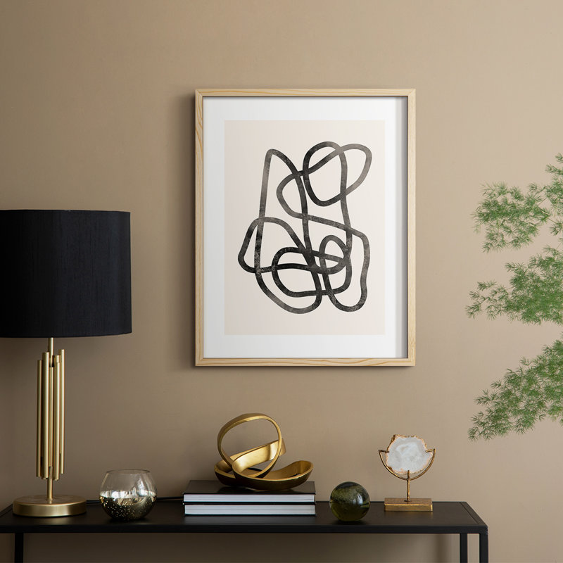 Matisse CCXXV, reproduction d'art encadrée - bois massif, Natural, H 11 po x l 9 po