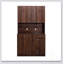 Spacious 70.87-Inch Tall Wardrobe & Kitchen Cabinet With 6-Doors, Open Shelves, And Drawer For Versatile Storage