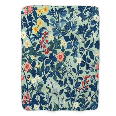 Couverture romantique romantique en sherpa 1 pièce