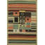 Tapis oriental en laine tissé à plat 9 x 12