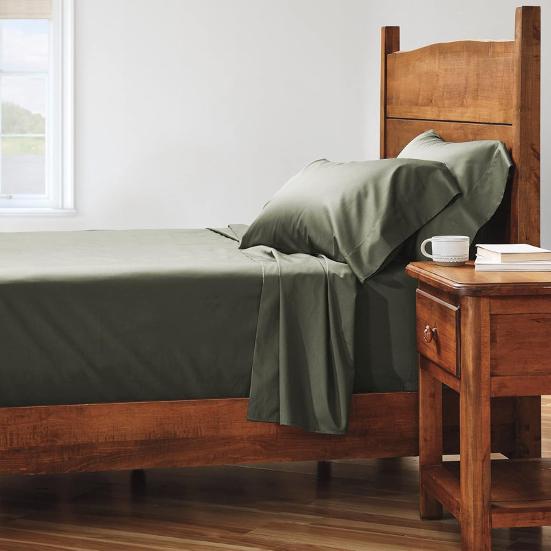 Sheet Set, Queen Sheet Set with 2 Pillowcases, Grove