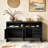 60" 3-Door Sideboard with 3 Drawers-1042568974