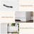 5/6 Drawers Dresser for Bedroom,Chest of Drawers with Wide Metal Handle,Farmhouse Modern Wooden Tall Dresser,Natural Texture,Storage Organizer Dresser for Bedroom,Living Room,Kids Room-1480986152