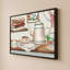 «Cottage Scene I» par Elizabeth Medley - Impression sur toile