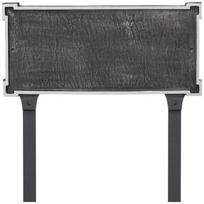New Yorker 2-Line Lawn Address Sign