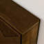 Buffet Mid-Century moderne en noyer foncé