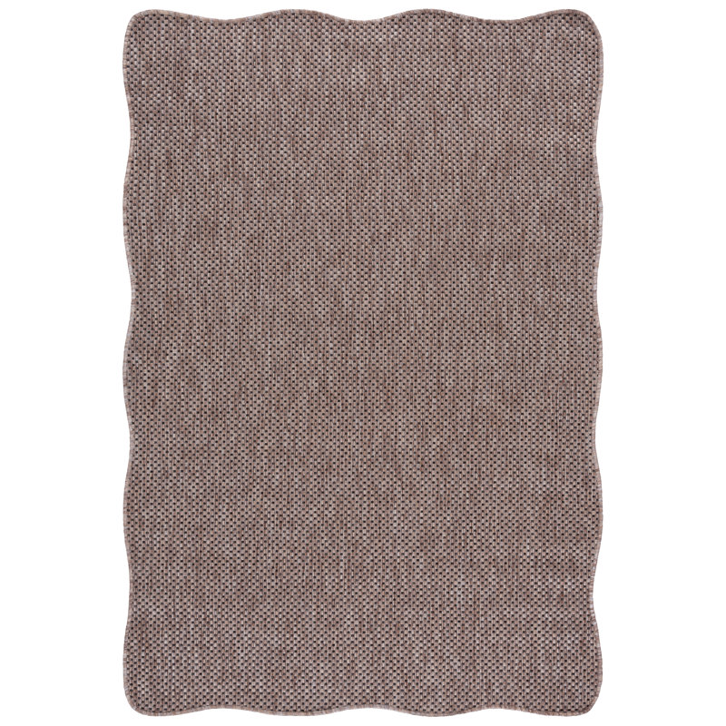 Debriana Performance Solid Color Rug, Rectangle 5'3" x 7'7"