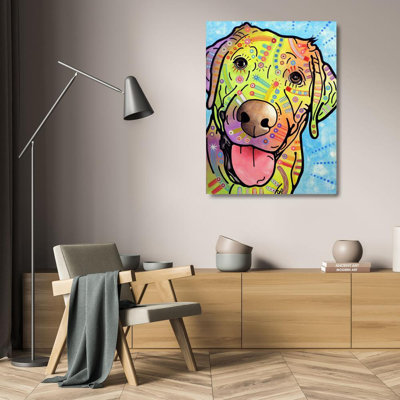 Art sur toile de la collection Dean Russo de Hokku Designs, titré: Ensoleillé